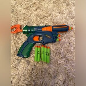 Nerf Gun with bullets
